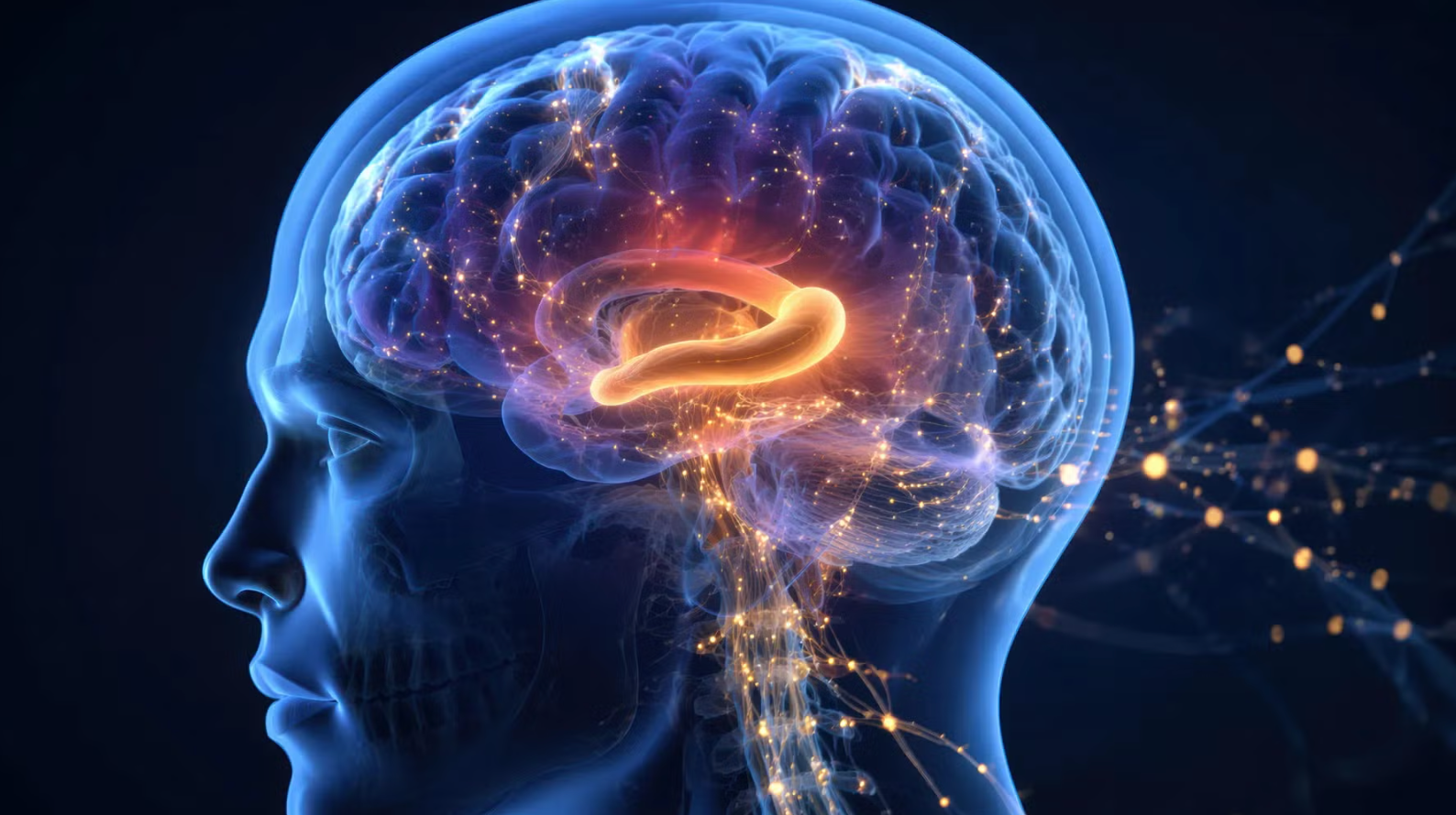 artistic image of brain